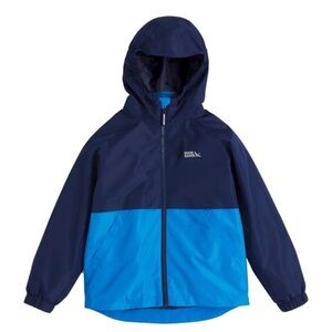 Eddie Bauer Kids' Navy and Blue Hooded Jacket